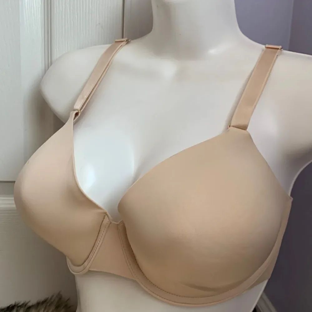 Soma Vanishing 360 Perfect Coverage Underwire Bra Light Beige